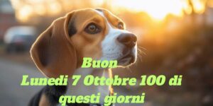 Buon Lunedi 7 Ottobre 100 di questi giorni