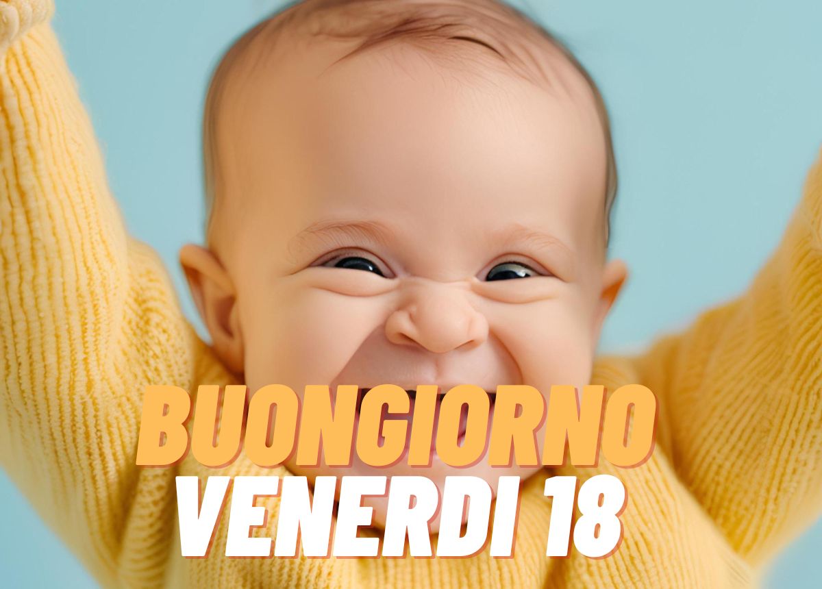 Imm e Frasi del Buongiorno Buon Venerdì 18 Ottobre 2024