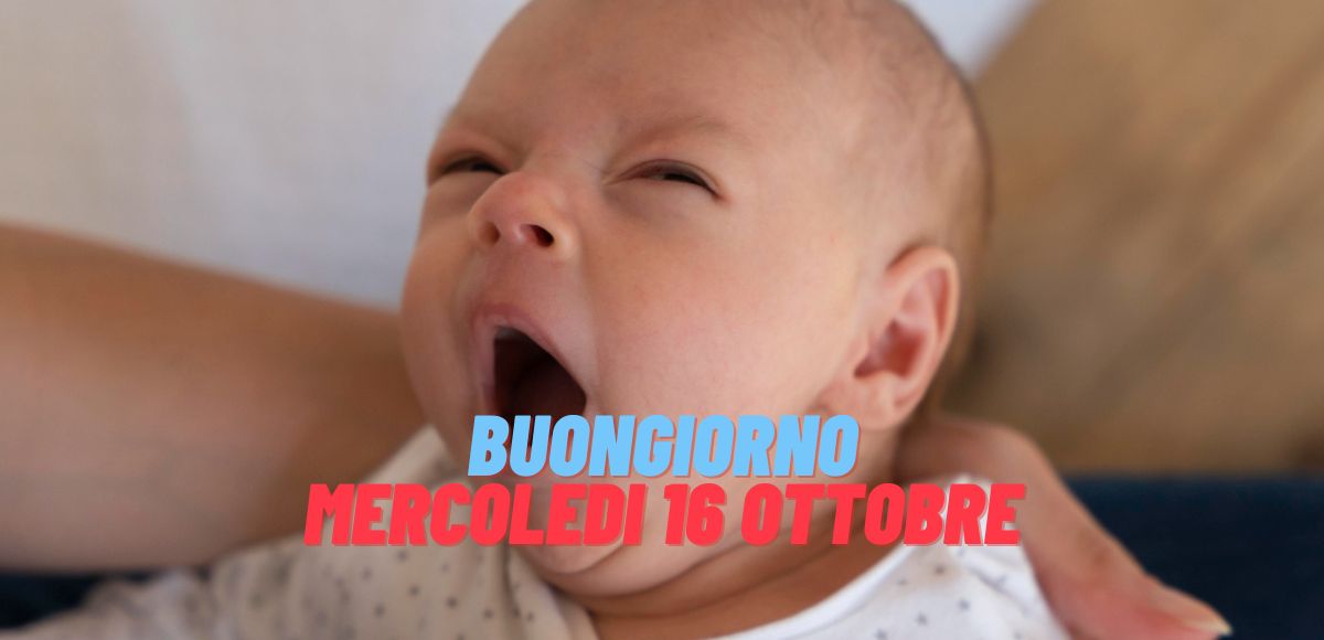 Immagini e Frasi del Buongiorno Buon Mercoledì 16 Ottobre 2024