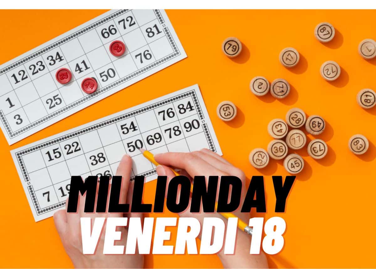 MillionDay Numeri di Oggi 18 Ottobre - Verifica i Numeri Vincenti estratti