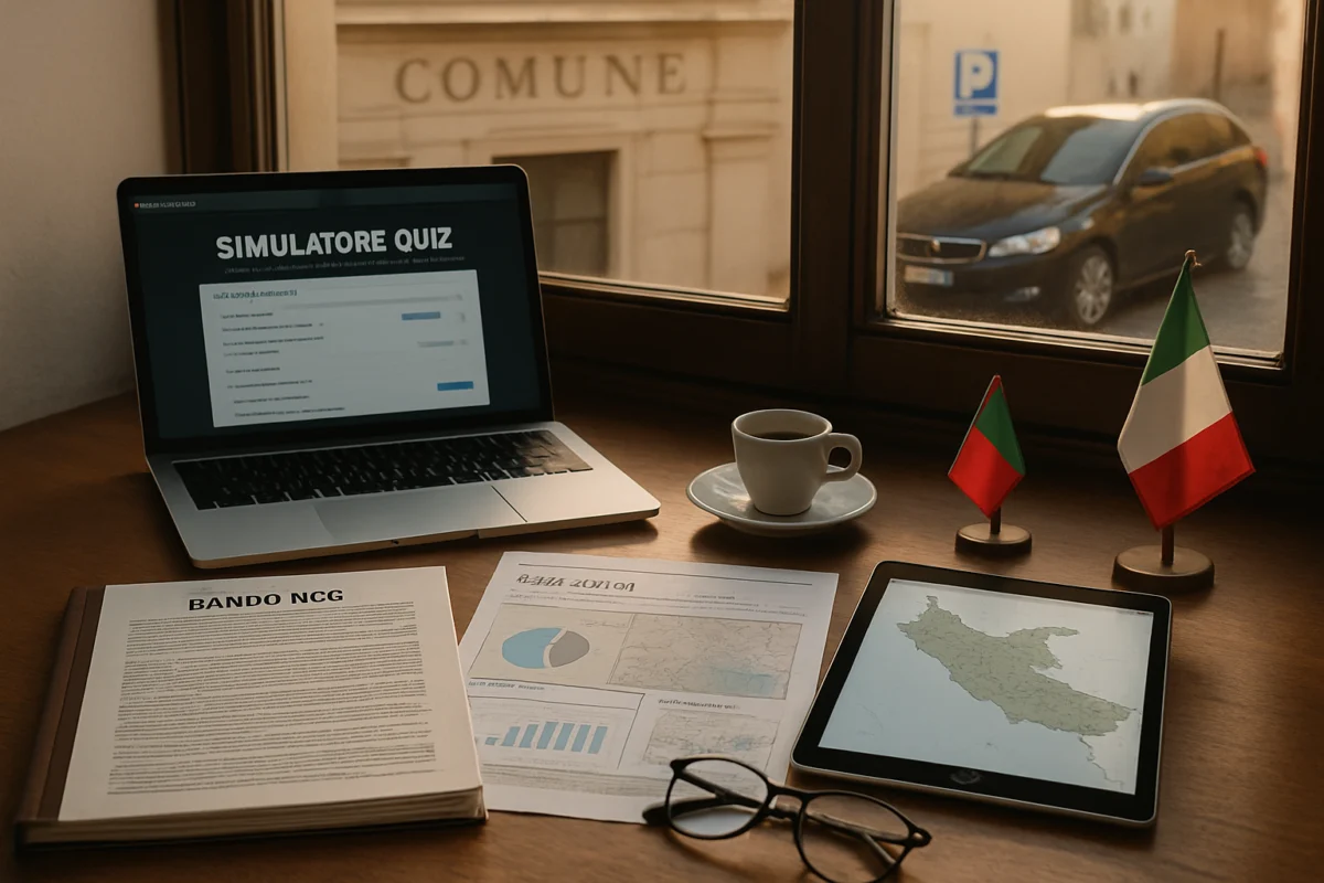 Concorso Comune Nettuno Licenze NCC 2026: termini chiusi, Commissione in nomina e come prepararsi