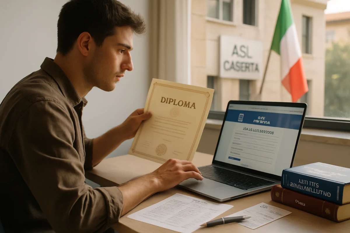 Concorso ASL Caserta Assistenti Amministrativi 2026: 40 posti a tempo indeterminato per diplomati