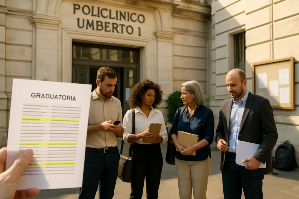Graduatoria pubblicata: aggiornamenti sul Concorso Policlinico Umberto I Roma per Assistenti amministrativi