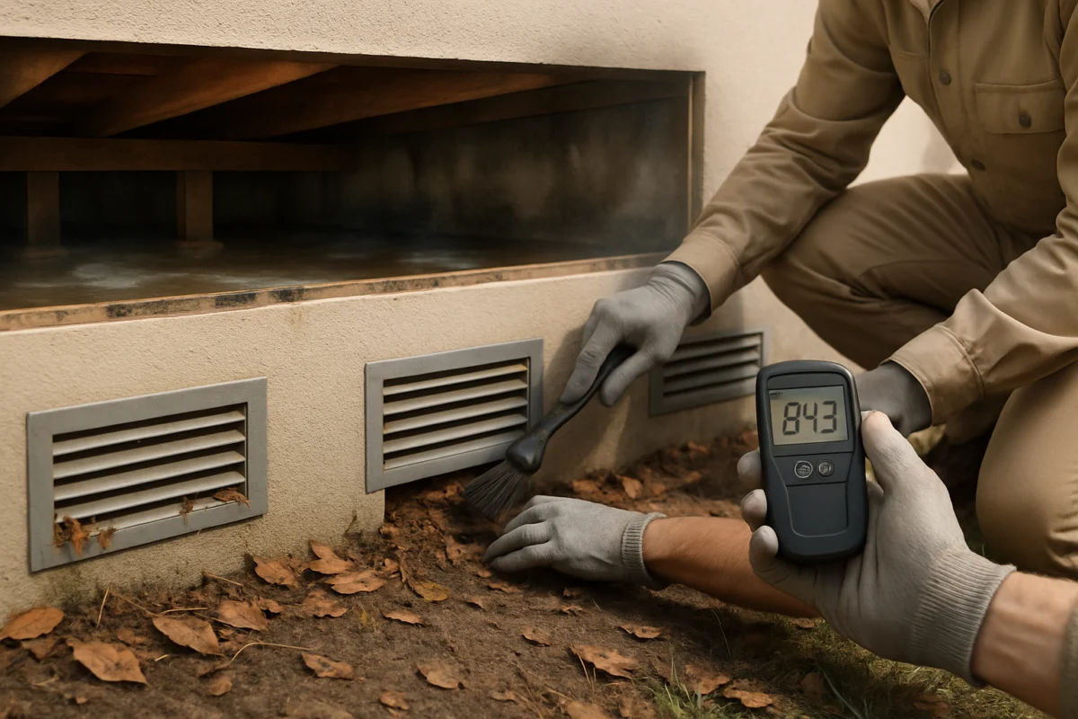 Bocchette del vespaio aerato ostruite: rischi per l’umidità, segnali da controllare e metodi pratici per ripristinare la ventilazione