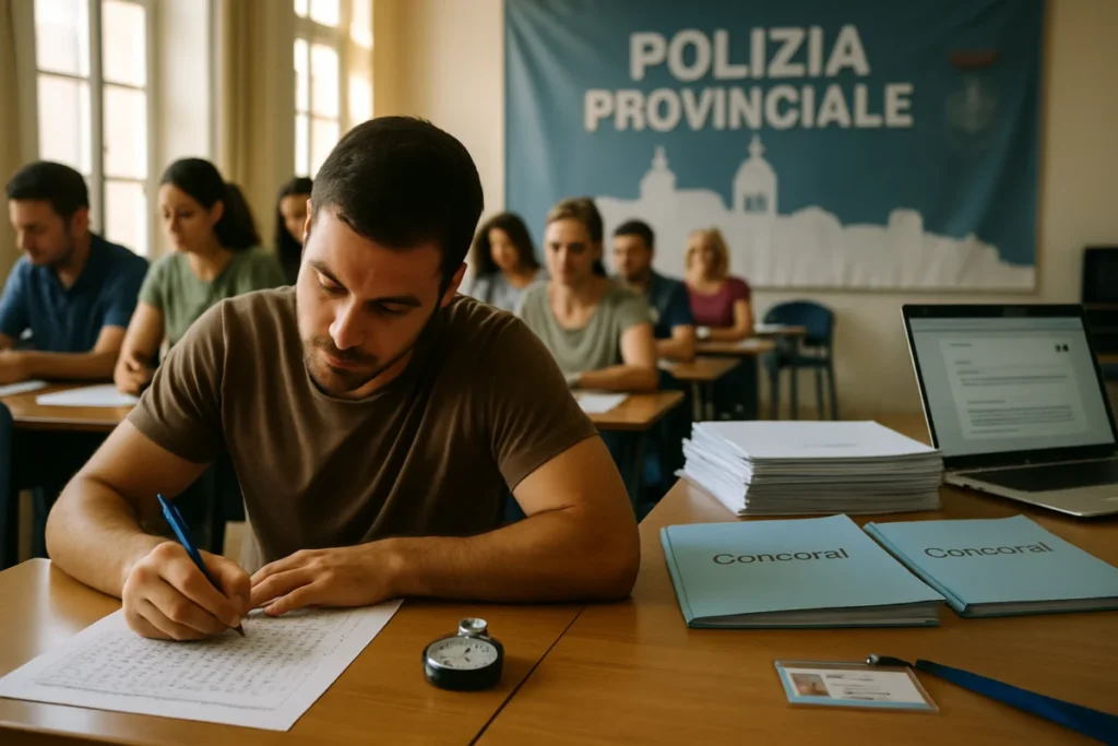 Concorso Agenti Polizia Provinciale Ragusa da 12 posti: esiti preselettiva e prossime fasi