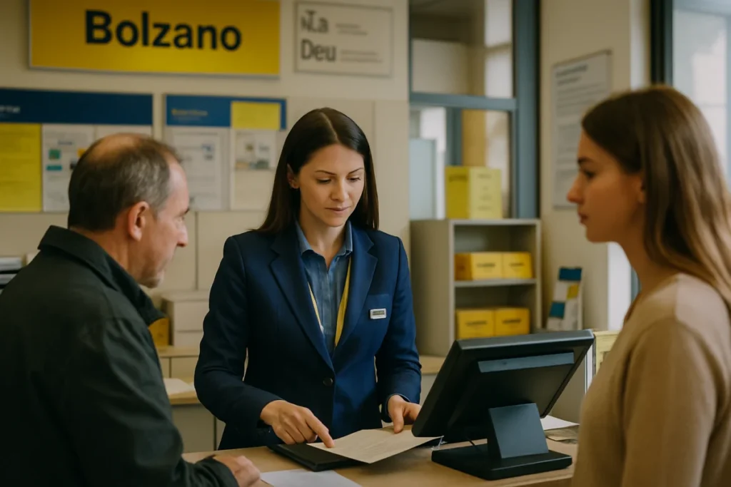 Poste Italiane assume operatori di sportello a tempo indeterminato con contratto full time e patentino bilingue richiesto entro il 16 novembre 2026