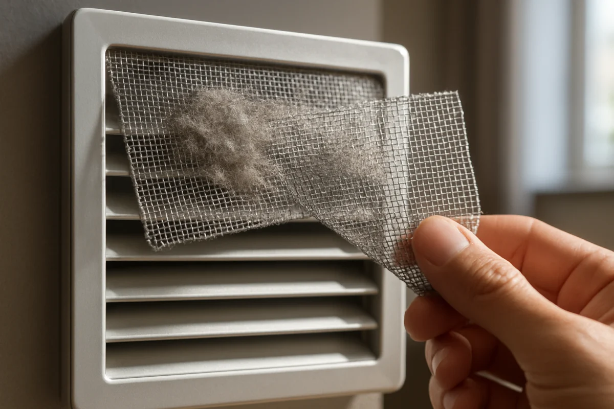 Rete antinsetto nelle griglie di aerazione: quando la protezione ostacola il flusso d’aria
