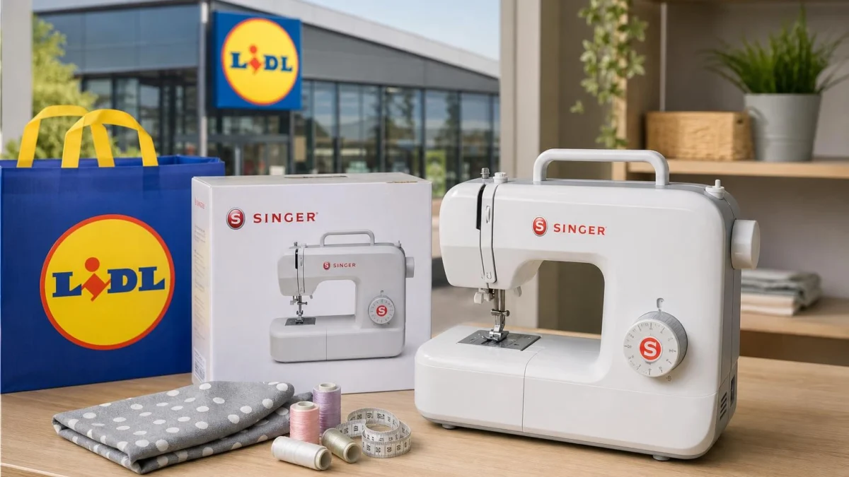 Macchina da cucire portatile Singer da Lidl a 9,99 euro: la soluzione pratica per piccoli lavori domestici